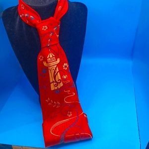 Vintage silk tie